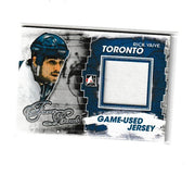 2012-13 ITG Forever Rivals Game Used Jerseys Blue #M-24 Rick Vaive